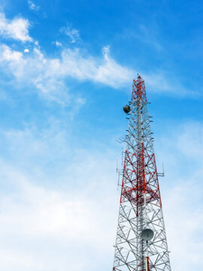 Tháp Viễn Thông thép mạ kẽm cường độ cao cho các dự án không dây - Product Image 4