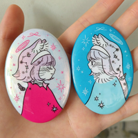 Badge en métal personnalisé sur le thème de l'anime, en alliage de fer durable, accessoire souvenir pour les fans de dessins animés, cadeau de collection, décoration pour sac à dos et vêtements