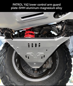 Plaque de protection moteur en alliage Al Mg de qualité aérospatiale JK 5 mm pour Nissan Patrol Y62 (2014-2021) Armada SUV Offroad Performance Underbody - Product Image 2