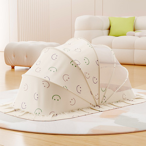 Moustiquaire pliable d'été pour berceau, moustiquaire pour tout-petit à usage domestique, conception sans fond, aucune installation requise - Product Image 4