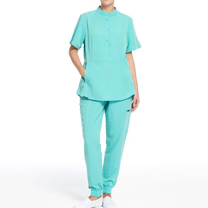 Uniformes Médicos de la Mejor Calidad para Doctores y Enfermeras, Venta Directa de Fábrica, Tallas Grandes, Tela Suave, Uniformes de Enfermería para Mujer - Product Image 2