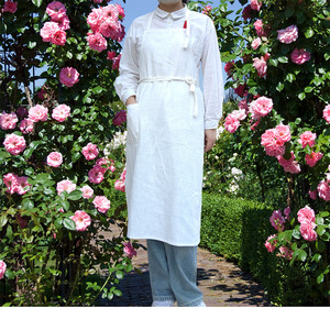 <span class=keywords><strong>Tablier</strong></span> en lin de style japonais <span class=keywords><strong>tablier</strong></span> de maison à la mode jardinage et pâtisserie travail de <span class=keywords><strong>chef</strong></span> <span class=keywords><strong>tablier</strong></span> de style coréen - Product Image 1