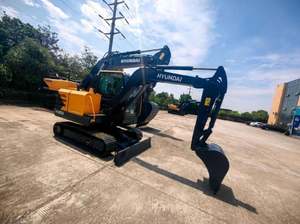 Excavadora Compacta Hyundai HX60G de 6 Toneladas, con Motor Yanmar Stage V, Sistema Hidráulico de Precisión, Lista para Envío, Ideal para Construcción Urbana - Product Image 2