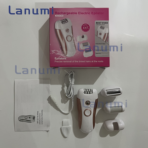 Afeitadora Eléctrica Lanumi KS-009 Impermeable 3 en 1, Depiladora <span class=keywords><strong>para</strong></span> Mujer, el Mejor Dispositivo <span class=keywords><strong>para</strong></span> Eliminar el Vello, Recortar y Adelgazar el Vello en Casa - Product Image 2