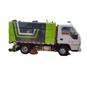 รถกวาดถนนและล้างถนนขนาดเล็ก โฟตอน ดีเซล เกียร์ธรรมดา พร้อมระบบดูดฝุ่น มาตรฐานยูโร 3 น้ำหนักรวม 4500 กก. - Product Image 1