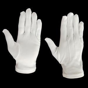 Gant de maçon blanc en tissu nylon, uniforme de fête de noël, vente en gros, - Product Image 4