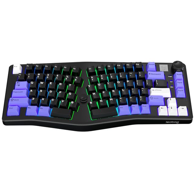 LEOBOG A75 Tri-mode Gaming Keyboard Custom Keyboard 75% Layout Keyboard for Gamer Office