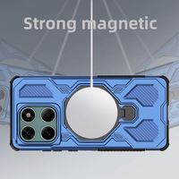 Étui magnétique en métal pour Motorola Edge 50 60 Fusion, TPU + PC rigide 2 en 1, nouvelle version 2025