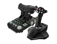 Ensemble de joystick et d'accélérateur pour simulation de vol |   Compatible avec X-Plane, MSFS, Falcon BMS, IL-2 Series, etc.