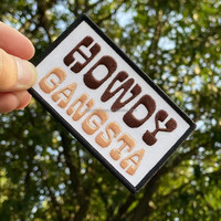 Patch brodé personnalisé en gros avec fleurs colorées et lettres décoratives pour vêtements/sacs