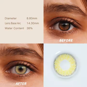 Serie animale di Halloween lenti cosmetiche a contatto, ghiaccio blu caramella colore all'ingrosso personalizzare annualmente lenti cosmetiche a contatto - Product Image 5