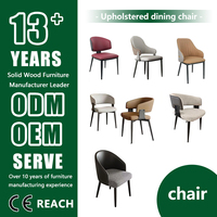 Chaise de salle à manger en cuir minimaliste en gros, prix de gros pour restaurant, hôtel, usage commercial, design simple, sièges