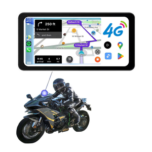 6.3รถมอเตอร์ไซด์ระบบแอนดรอยด์ GPS หน้าจอสัมผัสกันน้ำ BT ไร้สายระบบนำทาง GPS - Product Image 1