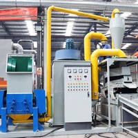 Granulateur industriel de fil de cuivre 200-300 kg/h, machine de recyclage de câbles en cuivre, séparateur de fil de cuivre usagé