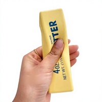 Bâton de beurre super doux à rebond lent, jouet compressible en PU, emballage en vrac, unisexe, pour étudiants, anti-stress, province du Zhejiang