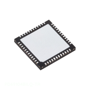 PD69104BILQ-TR Componentes Electrónicos de Gestión de Energía (PMIC) para Proveedores, 48 VFQFN, Circuito Integrado con Pad Expuesto, Controlador POE de 4 Canales, 48QFN - Product Image 1