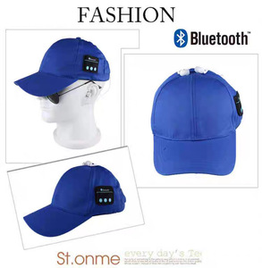 Écouteurs et Casques Stéréo HD <span class=keywords><strong>Sans</strong></span> <span class=keywords><strong>Fil</strong></span> Bluetooth pour le Sport avec Micro Intégré, Casquette de Baseball avec Musique Intégrée - Product Image 3