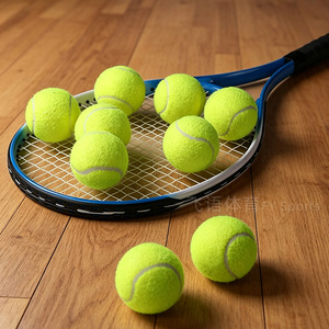 Pelotas de Tenis de Alto Brillo y Contraste en Amarillo Neón y Verde, Paquete de 3, Ideales para Campeonatos, Mejor Oferta - Product Image 6