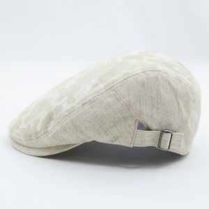 Mũ Lưỡi Trai Nữ Màu Be Trơn Trơn Cabbie Duckbill Newsboy Beret Gatsby Mũ Ivy - Product Image 3