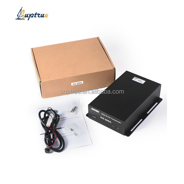 Brand New Marine ONWA KS-200A Class B+ AIS Tracking Transponder Black Box RS232 NMEA AIS Marine Receiver
