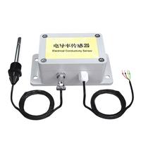 Capteur de conductivité pour la qualité de l'eau industrielle, électrode en acier inoxydable, transmetteur de conductivité, sortie RS485 0-10V