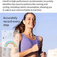 Nuevo Anillo Inteligente SR16 de Acero Inoxidable, Monitor de Actividad Física con Pantalla para Mostrar Número de Llamada Telefónica, Monitorización de Salud