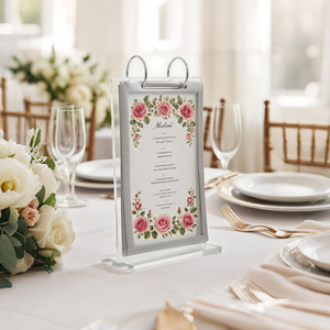 Cao cấp rõ ràng <span class=keywords><strong>Acrylic</strong></span> cho Flip hiển thị khung mạnh mẽ dễ dàng lật cho quảng cáo và bán lẻ cho quầy tiếp tân & phòng hội nghị - Product Image 4