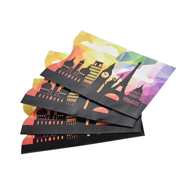 Portable Signal Shielding Id Credit Card Holder Card Protector Sleeve Rfid Sleeve Rfid Blocking Sleeves
