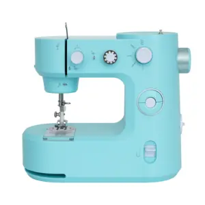 Wholesale manufacturer multifunctional FHSM-398 mini overlock sewing machine foot pedal 5 stitches sewing machines