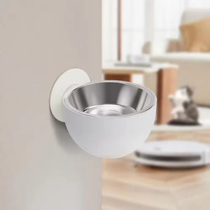 Muur Magnetische Hondenkom Anti Morsen Verhoogde Pet Bowl Vast Gemonteerde Kattenbak Vaatwasser Veilig Voor Huisdieren Voedsel Water Hond Accessoires - Product Image 5