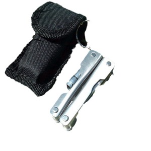 Multi Functional Folding <b>Pliers</b> 1/4 In Smooth Jaw <b>Mini</b> Combination Tool For Outdoor Survival Use - Product Image 5