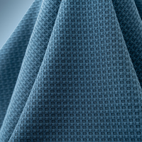 Tela de Punto Jacquard de Nailon/Spandex de 170 g/m², Anti-Pilling, Resistente a la Abrasión, para Camisetas Deportivas de Gimnasio, Tacto Suave
