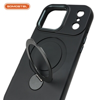 Coque de téléphone antichoc avec support anneau pour iPhone 17 16 15 14 Pro Max – Étuis et housses de protection