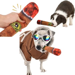 Divertido Juguete de Peluche para Perro con Forma de Cigarro, de Tela de Nylon Suave, con Sonido, Resistente a Mordidas, con Logotipo Personalizado - Product Image 2