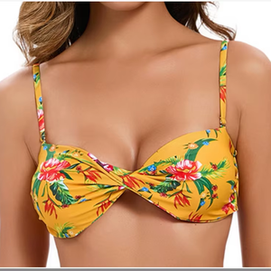 Cina grosir musim panas kualitas tinggi gadis dilepas empuk 2 Potongan baju renang desainer cetak baju renang baju mandi untuk wanita - Product Image 1