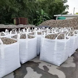 Sac de tonnage en matériau PP étanche de 1500kg Sac jumbo FIBC à 4 boucles pour solution de transport de stockage d'engrais minéraux chimiques