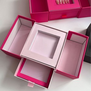 Scatola di Lusso <span class=keywords><strong>per</strong></span> Unghie Finte a Due Strati, Confezione Regalo Personalizzata in Carta Kraft <span class=keywords><strong>per</strong></span> Unghie Artificiali - Product Image 5