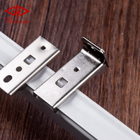 IKSUN Ensemble de tringles à rideaux Accessoires motorisés silencieux pour hôtel et rail à rideaux en profilé d'aluminium
