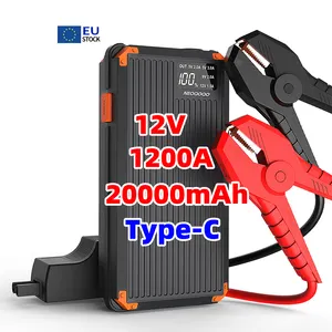 DH EU STOCK Starthilfe Mini Portable Emergency Battery Jump Start 20000mAh 12V Car Jumper Starter Battery Power Bank Car Jump