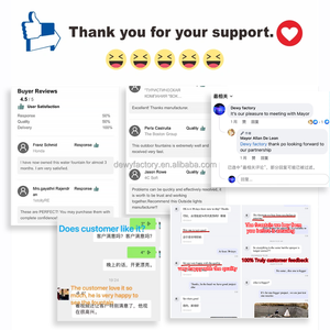 Açık otel kare kamu dekor Modern büyük ayna paslanmaz çelik halka LED ışık ile şelale çeşme halka su perdesi - Product Image 6