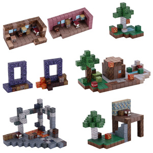 Bloques de Construcción Magnéticos de Plástico en Forma de Cubo, Juguete <span class=keywords><strong>Educativo</strong></span> DIY para Niños - Desarrolla la Inteligencia - Product Image 3