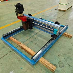 Fraiseuse portative à <span class=keywords><strong>portique</strong></span> de 1000 mm de déplacement, moteur servo 4,5 kW, robuste pour utilisation sur site dans le secteur éolien et minier - Product Image 5
