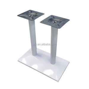 أرجل أثاث فاخرة من الحديد المطاوع والحديد الزهر والفولاذ المقاوم للصدأ، أرجل طاولة مزدوجة معدنية ثابتة لطاولات الطعام والفنادق والمقاهي وطاولات الهوت بوت - Product Image 5