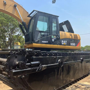Excavadora Anfibia Usada de Segunda Mano, Maquinaria para Movimiento de Tierras, Cat 320D en Venta - Product Image 1
