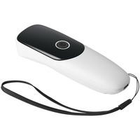 Xkancode 1D portátil inalámbrico 2,4G BT escáner de código de barras 1D CCD inalámbrico tipo bolsillo lector de código de barras
