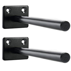 6 بوصة أخفى بين قوسين أعمى رف معلق قوس الدعم غير مرئية الأجهزة الثقيلة شماعات جدار جبل قوس 6 حزمة - Product Image 1