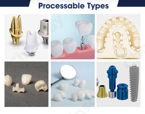 Roland ướt phay nha khoa vương miện máy với r 0.15 công cụ chính xác <span class=keywords><strong>CNC</strong></span> <span class=keywords><strong>Siemens</strong></span> Hệ thống điều khiển công suất gia công nặng - Product Image 3