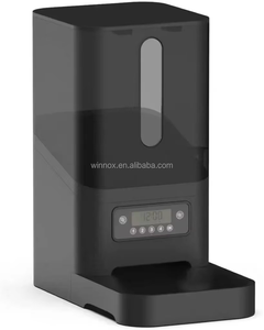 Distributore Automatico di Cibo per Animali Domestici OEM in Acciaio Inox, Dispenser Durevole a Batteria per Cani e Gatti, Ciotola per Alimentazione Lenta Temporizzata - Product Image 4