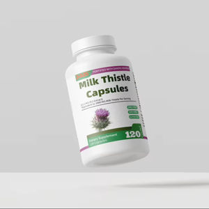 Kapsul Natural Milk Thistle (120 lembar) untuk perlindungan hati-bukan untuk wanita hamil <span class=keywords><strong>2</strong></span> kapsul setiap kali - Product Image 1