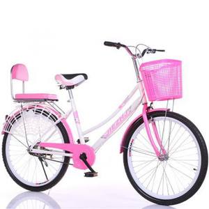Bicicleta de alta calidad con marco de aluminio/acero para mujer, bici de ciudad, nueva velocidad - Product Image 3